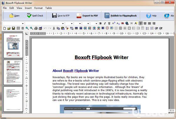 Boxoft Flipbook Writer(翻頁書制作軟件)