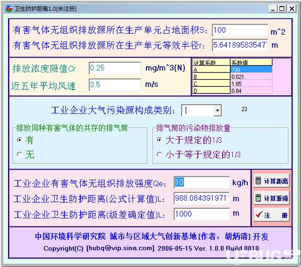 衛(wèi)生防護(hù)距離