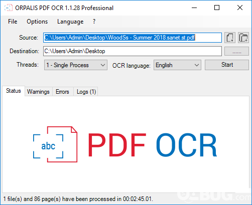 ORPALIS PDF OCR破解版下載