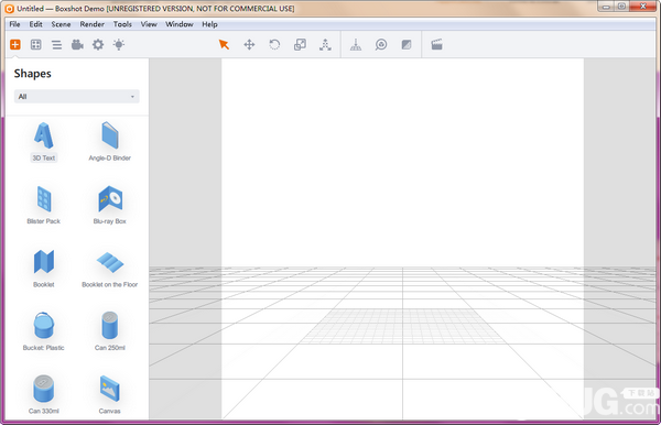 Boxshot Demo(3D模型設(shè)計(jì))