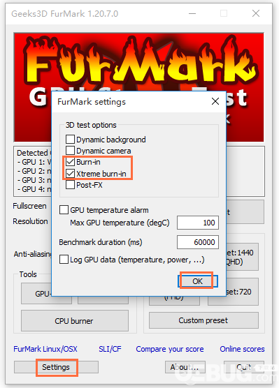 怎么利用FurMark軟件對(duì)電腦進(jìn)行拷機(jī)測(cè)試