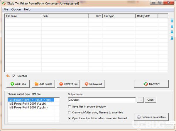 Okdo Txt Rtf to PowerPoint Converter