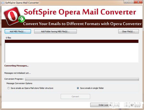 SoftSpire Opera Mail Converter(Opera郵件轉(zhuǎn)換器)