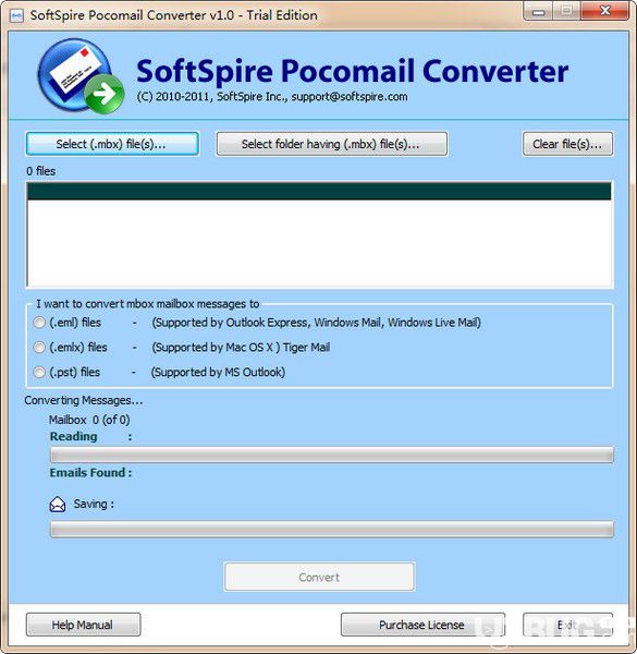 SoftSpire Pocomail Converter(Pocomail轉(zhuǎn)換工具)