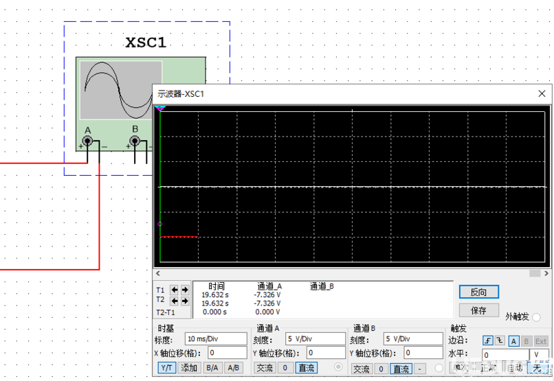 Multisim電路仿真軟件中的示波器功能怎么使用