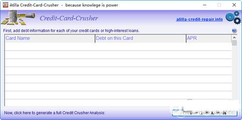 Credit Card Crusher