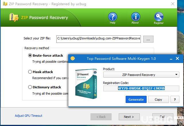 ZIP Password Recovery破解版下載