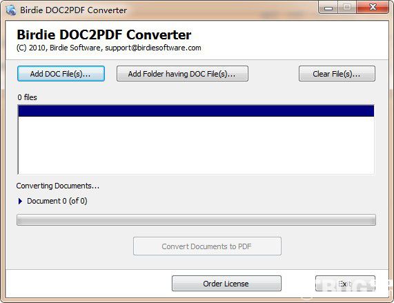 Birdie DOC2PDF Converter破解版