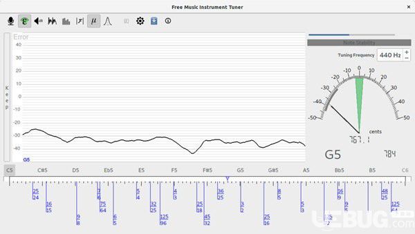 Free Music Instrument Tuner(音樂樂器調(diào)諧器)