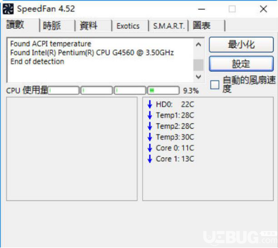 怎么使用speedfan軟件對(duì)電腦進(jìn)行硬件檢測(cè)