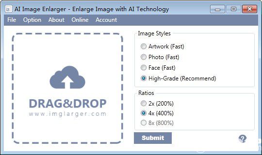 AI Image Enlarger(智能圖片無(wú)損放大軟件)v1.4.4免費(fèi)版【1】