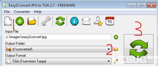 Easy2Convert JPG to TGA(JPG轉(zhuǎn)TGA工具)v2.7免費(fèi)版【2】