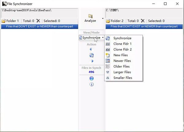 File Synchronizer(硬盤文件同步軟件)