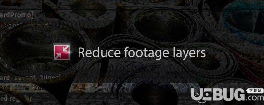 Reduce Footage Layers(快速清除素材圖層AE插件)