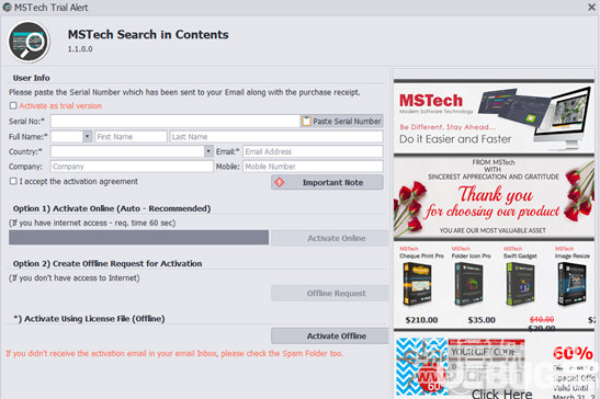 MSTech Search In Contents Pro