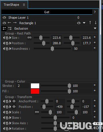 TranShape(AE形狀層屬性控制腳本)v1.9.0免費(fèi)版【2】