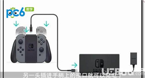 switch任天堂游戲手柄怎么充電