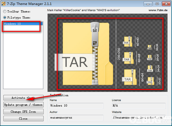 7zTM(7z解壓美化軟件)v2.1.1.0免費版【3】