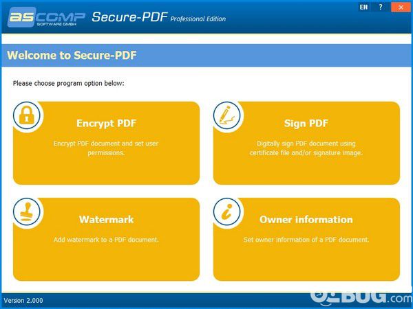 Secure PDF(PDF文件加密工具)