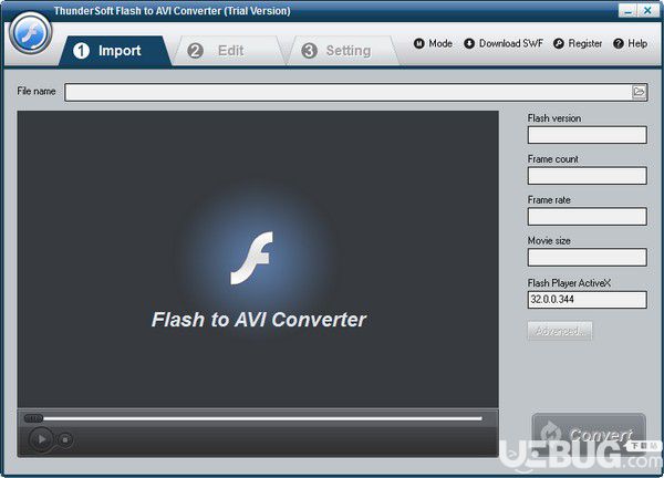 ThunderSoft Flash to AVI Converter(flash轉(zhuǎn)avi工具)