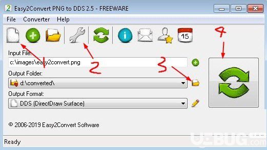 Easy2Convert PNG to DDS(PNG轉DDS工具)v2.5免費版【2】