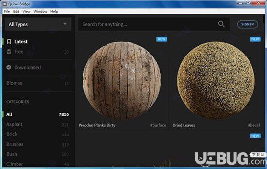 Quixel Bridge(材質(zhì)編輯器)
