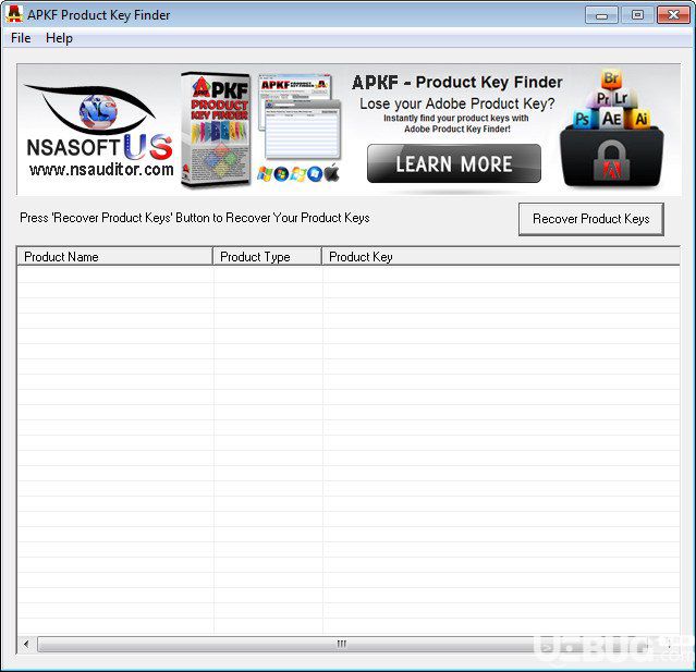 APKF Product Key Finder下載