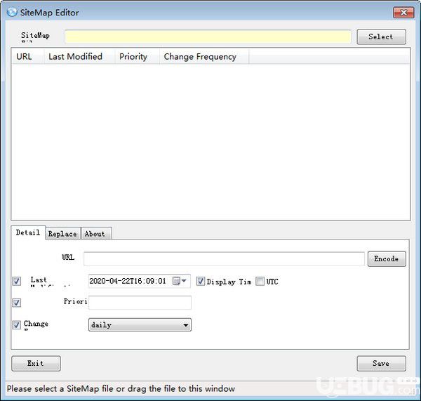 Simple SiteMap Editor(網(wǎng)站地圖編輯器)v1.0免費(fèi)版