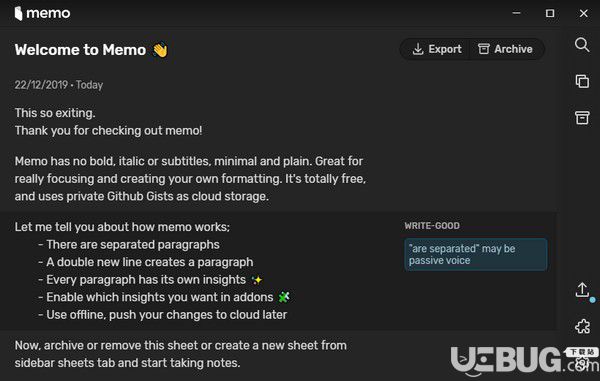 Memo(云筆記軟件)v1.0.1免費版【2】