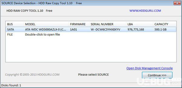 HDD Raw Copy Tool(硬盤(pán)復(fù)制工具)v1.1.0免費(fèi)版【1】