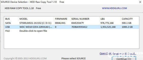 HDD Raw Copy Tool(硬盤(pán)復(fù)制工具)v1.1.0免費(fèi)版【2】