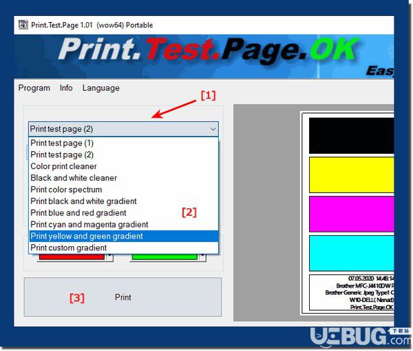 Print.Test.Page.OK(測(cè)試頁(yè)打印軟件)v1.02免費(fèi)版【2】