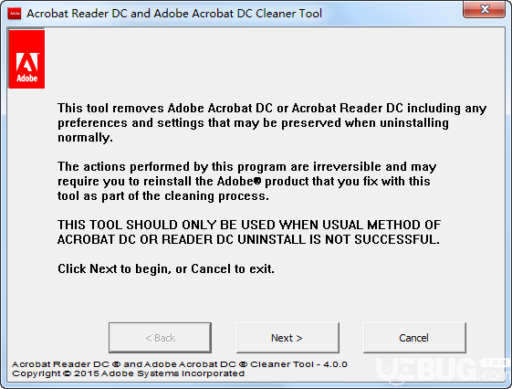 Adobe Acro Cleaner(Adobe卸載工具)v4.0.0免費版【2】