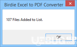 Birdie Excel to PDF Converter(XLS轉(zhuǎn)PDF轉(zhuǎn)換器)v2.9免費(fèi)版【4】