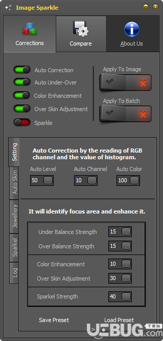 Image Sparkle(圖像校正軟件)