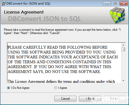 DBConvert for JSON and SQL v1.0免費版【2】