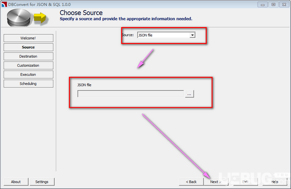 DBConvert for JSON and SQL v1.0免費版【4】