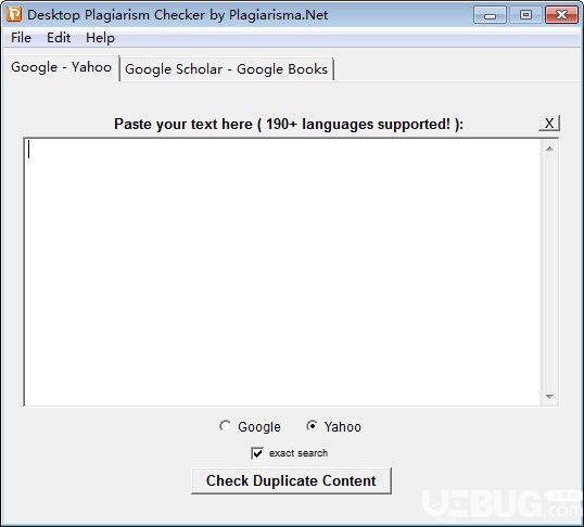 Desktop Plagiarism Checker(論文查重軟件)v1.22免費(fèi)版