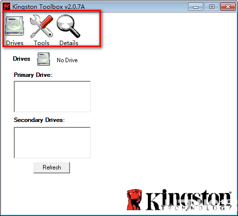 Kingston Toolbox(金士頓固態(tài)硬盤優(yōu)化工具)v2.0.7綠色版【2】