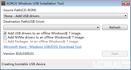 AORUS Windows USB Installation Tools v1.0.0.26免費(fèi)版