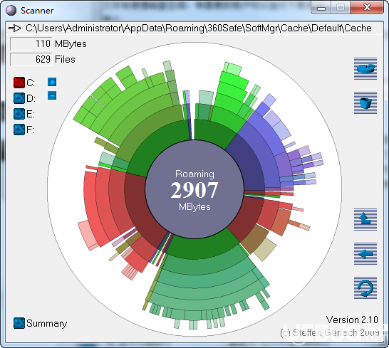 Scanner磁盤分析v2.1.0.0免費版【3】