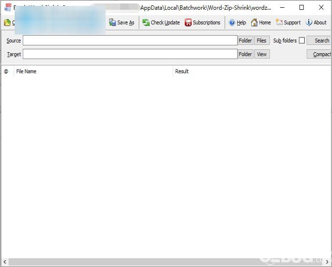 Batch Word Shrink Compactor下載