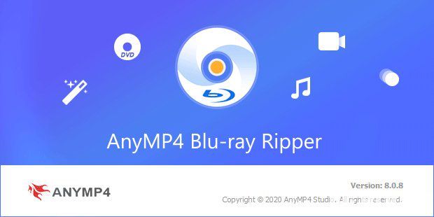 AnyMP4 Blu-ray Ripper破解版