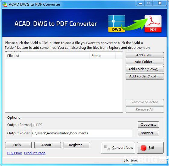 AutoCAD DWG to PDF Converter(文件轉(zhuǎn)換器)