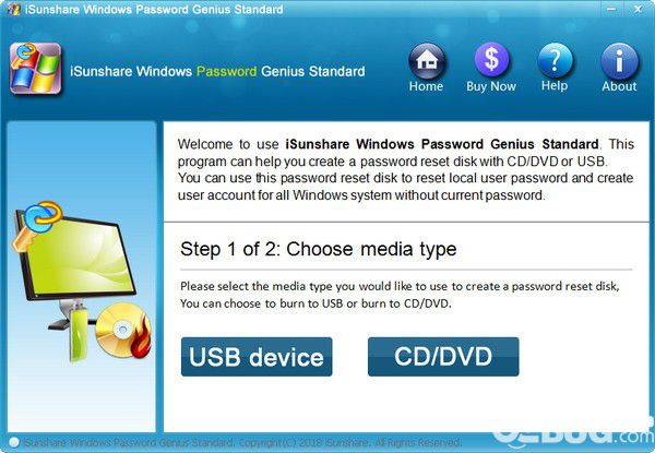 iSunshare Windows Password Genius(Windows密碼恢復工具)