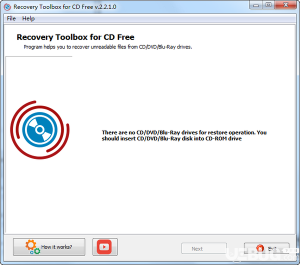 CD Recovery Toolbox Free v2.2.1.0免費(fèi)版【1】