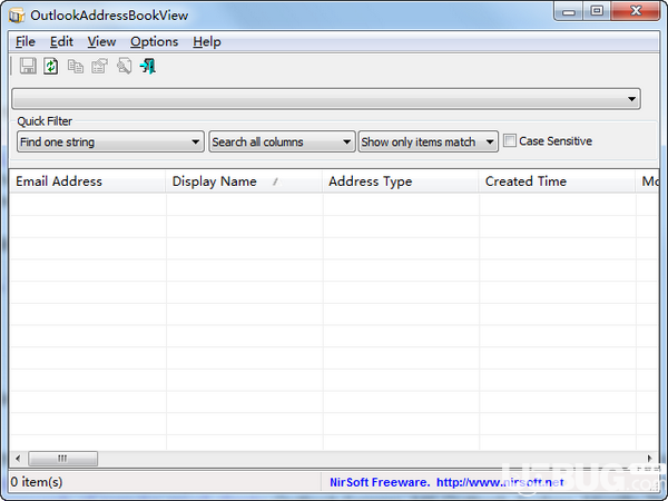 OutlookAddressBookView(outlook郵箱工具)v2.21免費(fèi)版