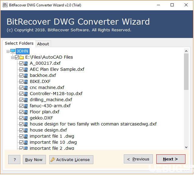 BitRecover DWG Converter Wizard破解版