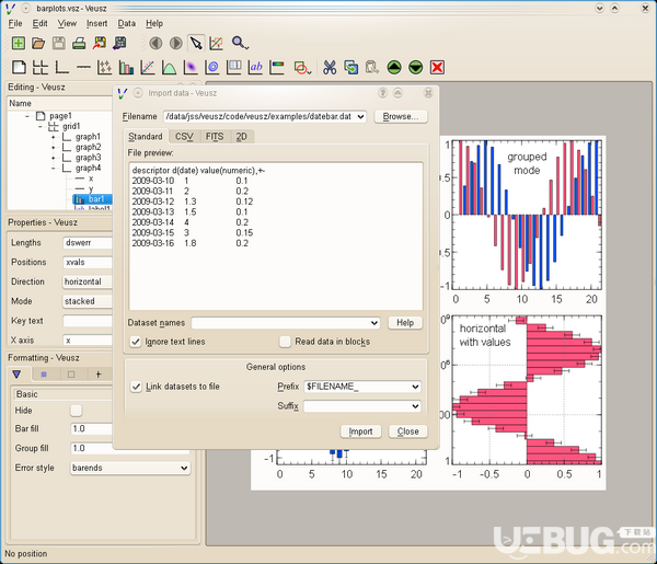 Veusz(科學(xué)圖表繪制工具)v1.25免費(fèi)版【2】