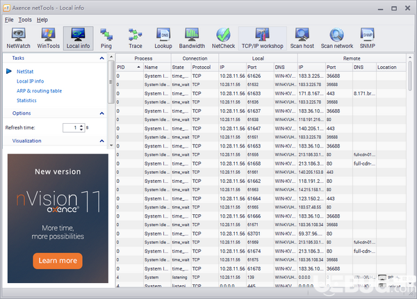 Axence NetTools(網(wǎng)絡(luò)監(jiān)測工具)v5.0.1.20436免費(fèi)版【2】